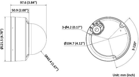 Kamera IP Hikvision DS-2CD1743G2-LIZU(2.8-12mm) HIKVISION