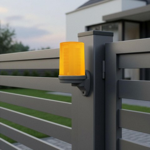 Lampa LED Proxima WALEC.O (pomarańczowa) z wbudowaną anteną 433.92 MHz (12-24V AC/DC lub 230V AC) PROXIMA