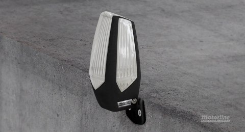 Lampa ostrzegawcza Motorline MP105 biała LED 12-230V z uchwytem (001PLM10918011) MOTORLINE