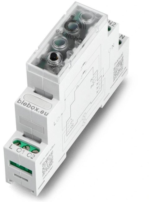 Moduł przekaźnikowy switchboxD DC DIN Blebox BLEBOX