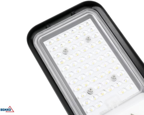 Oprawa uliczna LED JAZMIN 50W 4000K 6750LM IP65 czarna BEMKO