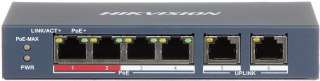 Switch POE DS-3E0106P-E/M 6-portowy HIKVISION HIKVISION