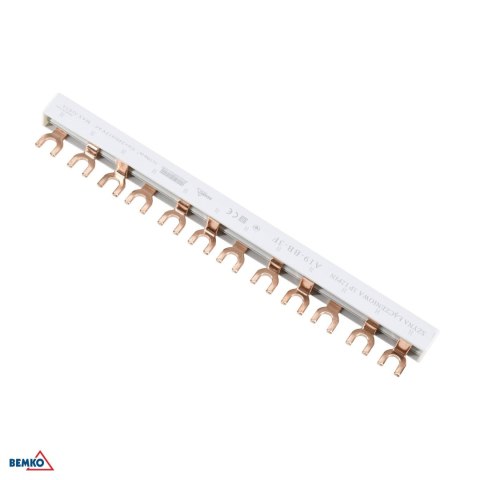 Szyna łączeniowa 3F TYP-U 10MM2 12 modułów SCHELINGER