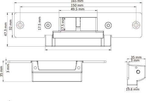 UCHWYT HIKVISION DS-K4G100(O-STD) HIKVISION