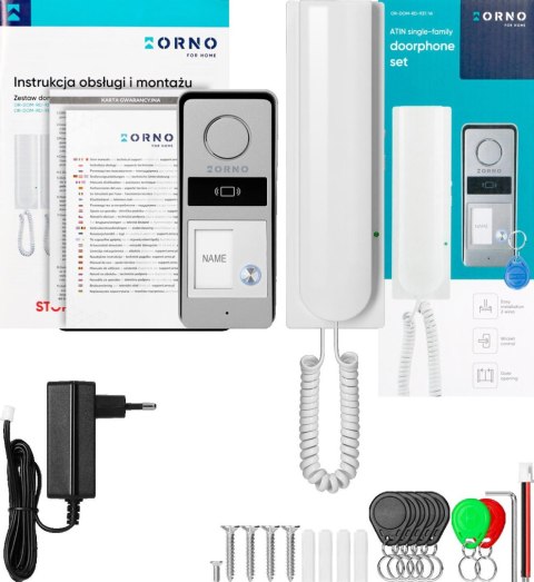 Zestaw domofonowy ORNO OR-DOM-RD-937/W ORNO