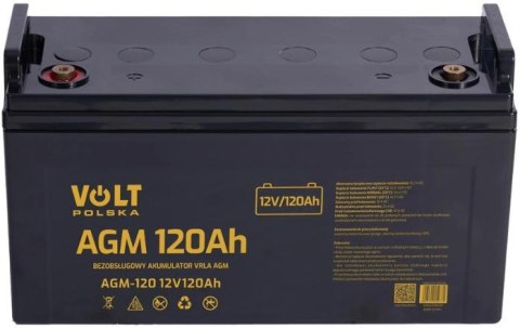 Akumulator Volt Polska AGM 120Ah VOLT POLSKA
