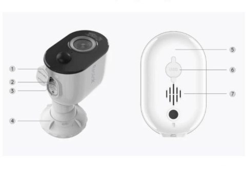 Kamera IP Reolink Argus Series B310 3MP Wi-Fi bateryjna REOLINK