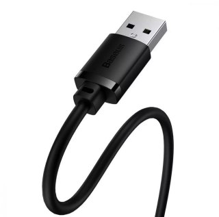 Przedłużacz kabel USB 2.0 1.5m Baseus AirJoy Series - czarny 146053 - 6932172629878 BASEUS