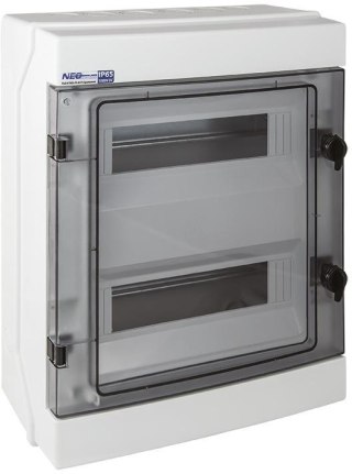 Rozdzielnica hermetyczna modułowa (500V AC, 1000V DC) 2x12 natynkowa (N+PE) IP65 RH-24 ELEKTRO-PLAST ELEKTRO-PLAST OPATÓWEK