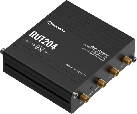 Teltonika RUT204 router przemysłowy 4G / LTE (RUT2040AAAA0) RS232/CAN TELTONIKA