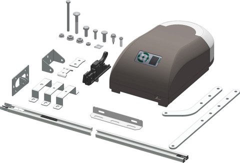 Zestaw PROXIMA G1000P BANAN HCS 433.92MHz (szyna ŁAŃCUCH 2x 210cm) bramy garażowej PROXIMA