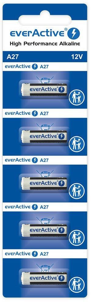 Bateria A27 / 27A everActive 12V (blister 5 szt.) EVERACTIVE