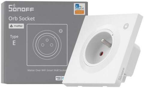 Inteligentne gniazdko ścienne Sonoff WS01TPE-E WiFi (typ E) SONOFF