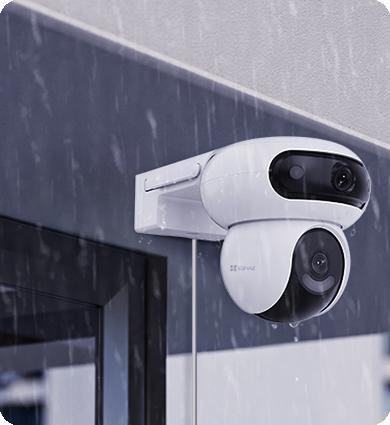 Kamera IP Ezviz HB90 z panelem solarny 8W dual 4MP+4MP Wi-Fi AOV EZVIZ