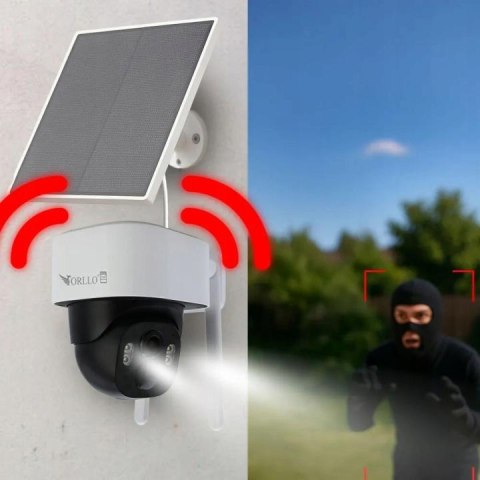 Kamera IP Orllo TZ1 Cloud SIM 4G LTE z panelem solarnym ORLLO