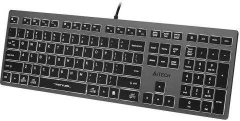 Klawiatura komputerowa A4tech FStyler FX60H White Backlit A4TECH