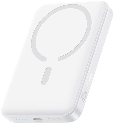 Powerbank Baseus EnerFill FM11 Ultra-Mini 10000 mAh 22,5 W PD 3.0 QC 3.0 biały MagSafe + kabel USB-C BASEUS