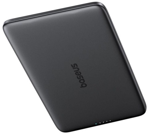 Powerbank Baseus PicoGo AM41 Ultra-Slim 5000 mAh 20 W PD 3.0 QC 3.0 czarny MagSafe + kabel USB-C BASEUS
