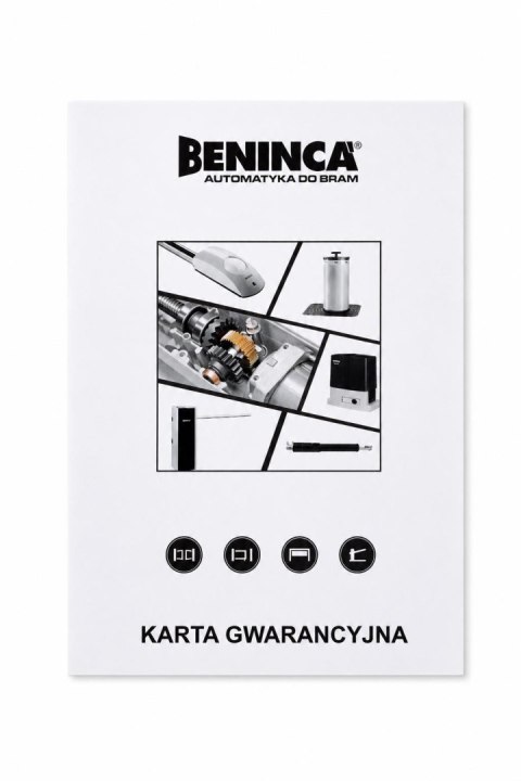 Zestaw Beninca KWOLF624.P2 24V do 600kg bram przesuwnych BENINCA