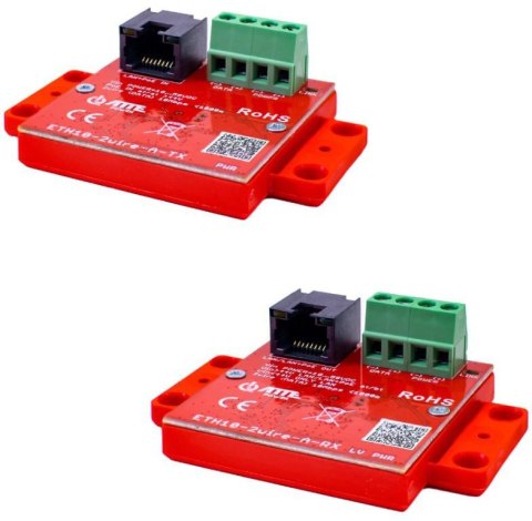 Zestaw konwerterów ATTE ETH10-2wire-A-SET ATTE
