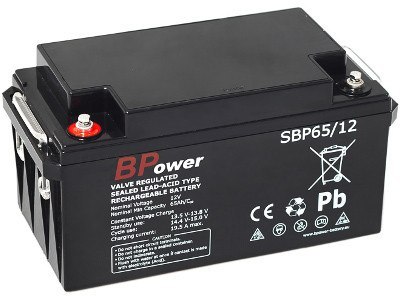 Akumulator AGM Powerbat 12V 65Ah POWERBAT