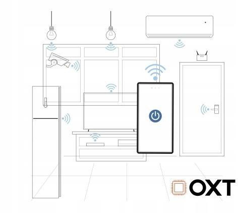 Moduł OXT przekaźnik 1 obw. pomiar 16A ZigBee TUYA T260P OXT