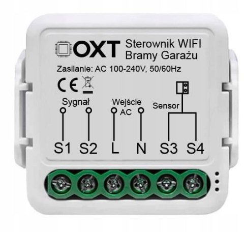 Moduł OXT z sensorem do bramy garażu WiFi TUYA T210G OXT
