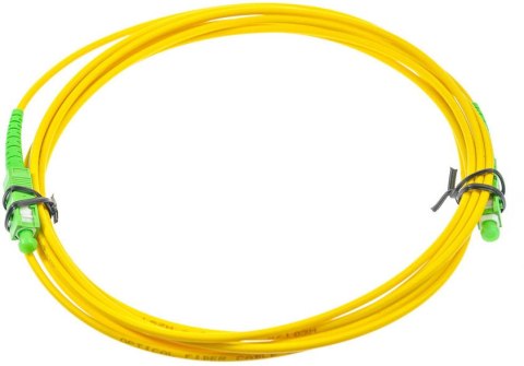 PATCHCORD ŚWIATŁOWODOWY SM 3M SIMPLEX 9/125, SC/APC-SC/APC 3MM OPTIX