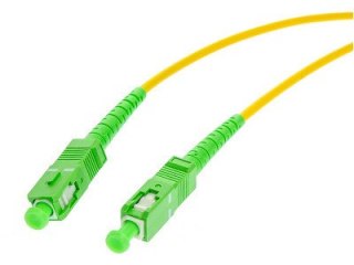 PATCHCORD ŚWIATŁOWODOWY SM SIMPLEX 9/125 SC/APC-SC/APC 1m OPTON