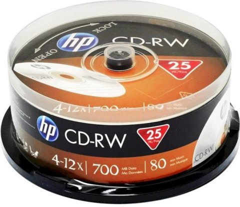 Płyty CD-RW Verbatim HP cake box (25szt) VERBATIM