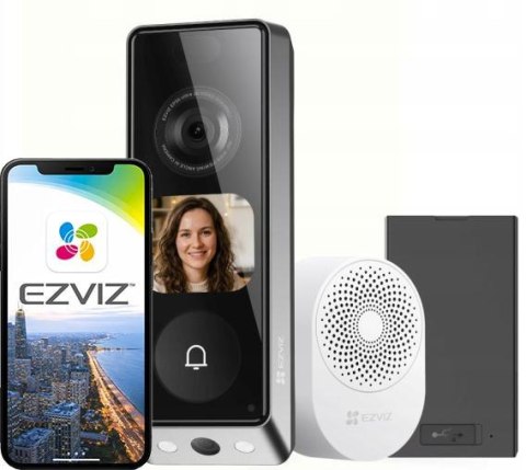 Wideodzwonek Ezviz EP8 Ultra 6MP+2MP Wi-Fi EZVIZ