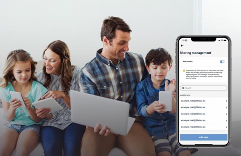 Blebox inputSensorQ Moduł 4 wejść WiFi BLEBOX