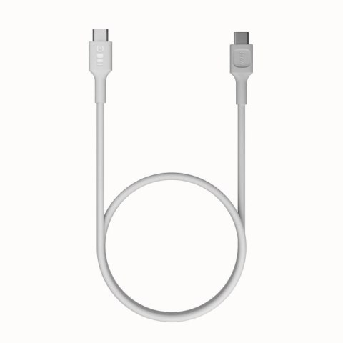 KABEL USB-C / USB-C Greencell PowerFlex 200cm PD 100W biały silikonowy GREEN CELL