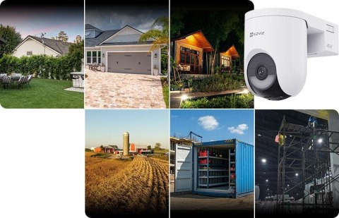 Kamera IP Ezviz HB8 Lite 4G Kit Wi-Fi 4MP z Panelem Solarnym 5W EZVIZ