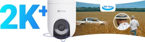 Kamera IP Ezviz HB8 Lite 4G Kit Wi-Fi 4MP z Panelem Solarnym 5W EZVIZ