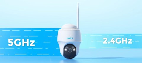 Kamera IP Reolink Argus Series B430 akumulatorowa 5MP WiFi USB-C biała REOLINK
