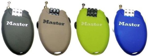 Kłódka szyfrowa z chowanym kablem Master Lock 4603EURD MASTER LOCK