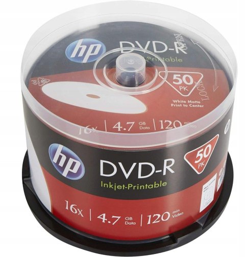 Płyty DVD-R Verbatim HP Inkjet-Printable spindle (50szt) VERBATIM