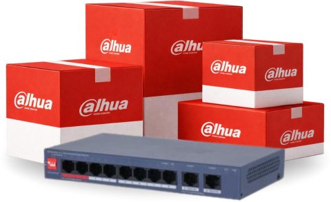 SWITCH DAHUA CS4010-8ET2GT-110 Opakowanie zbiorcze 4szt DAHUA
