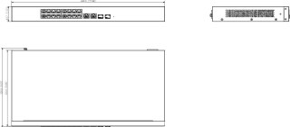 SWITCH DAHUA CS4218-16ET-240 Opakowanie zbiorcze 2szt. DAHUA