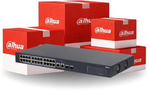 SWITCH DAHUA CS4226-24ET-240 Opakowanie zbiorcze 4 szt DAHUA