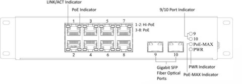 SWITCH HIKVISION DS-3T0510HP-E/HS HIKVISION