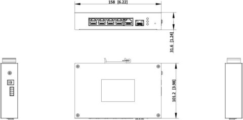 Switch Hikvision DS-3T1306P-SI/HS HIKVISION