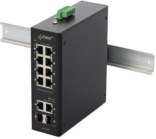 Switch przemysłowy PoE PULSAR ISFG108 (8xPoE, 2xSFP, 2xRJ45) PULSAR