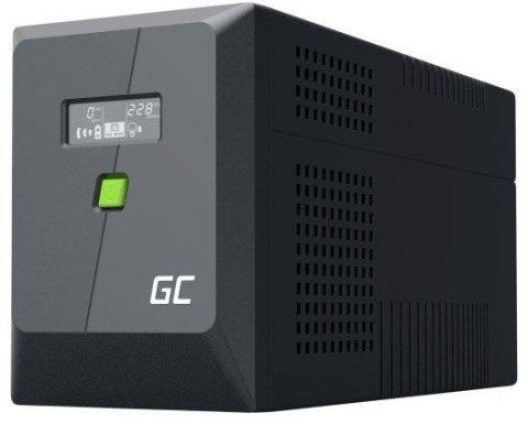 UPS ZASILACZ AWARYJNY Greencell PowerProof 2000VA 1400W LCD CZYSTA SINUSOIDA GREEN CELL