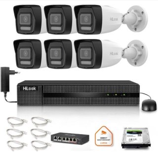 Zestaw monitoringu Hilook 4x IPC-B140HA-LU z dyskiem 2TB HILOOK