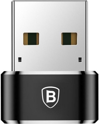 Adapter przejściówka OTG USB-C / USB-A Baseus Mini CAAOTG-01 czarna BASEUS