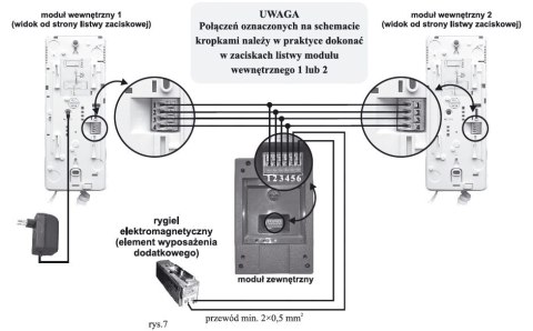 DOMOFON EURA ADP-48A3 (RL-3203CC); 7926 EURA