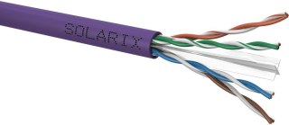 KABEL SKRĘTKA SOLARIX CAT.6 U/UTP LSOH Dca 305m SOLARIX