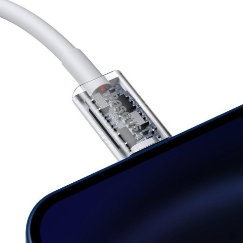 KABEL USB-C / Lightning iPhone Baseus Superior CATLYS-A02 1m 20W PD Quick Charging BIAŁY PREMIUM BASEUS